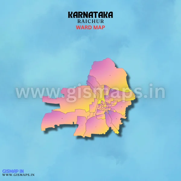 Raichur Ward Map (Karnataka)